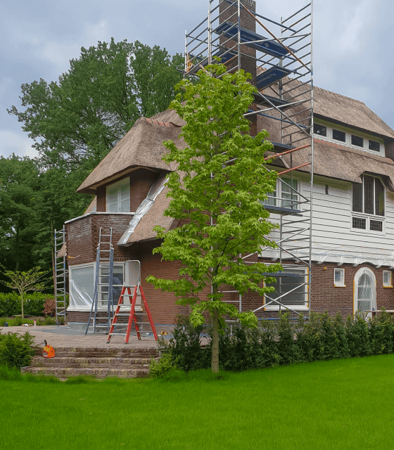 Spuit- en schilderwerk voor woningen 