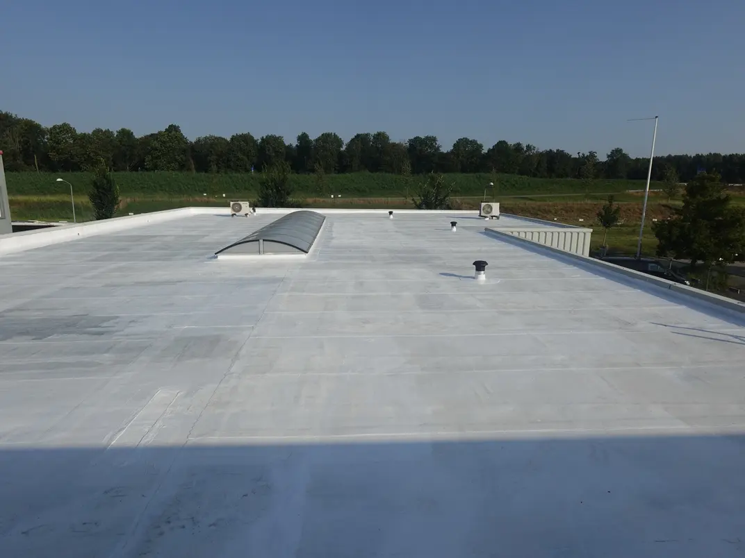 Duurzaam wit dak gecoat Duurzaam wit dak gecoat