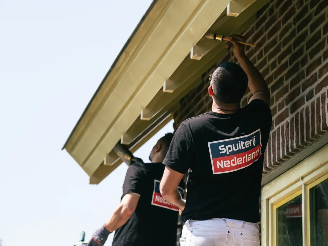 Schilderwerk dakrand schilders Schilderwerk dakrand schilders